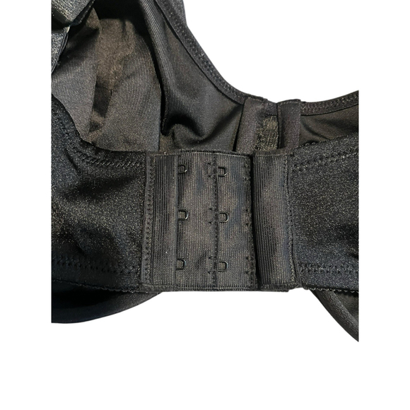 Bali Lift Bra 42D 3353 G188 Black 3 Tab Close So Comfortable Straps Silky Smooth - Picture 7 of 11